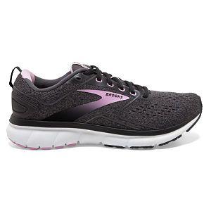 Brooks Transmit 3 Road Running Shoes - Womens, Grey/Pink/White | IE-XNP508924